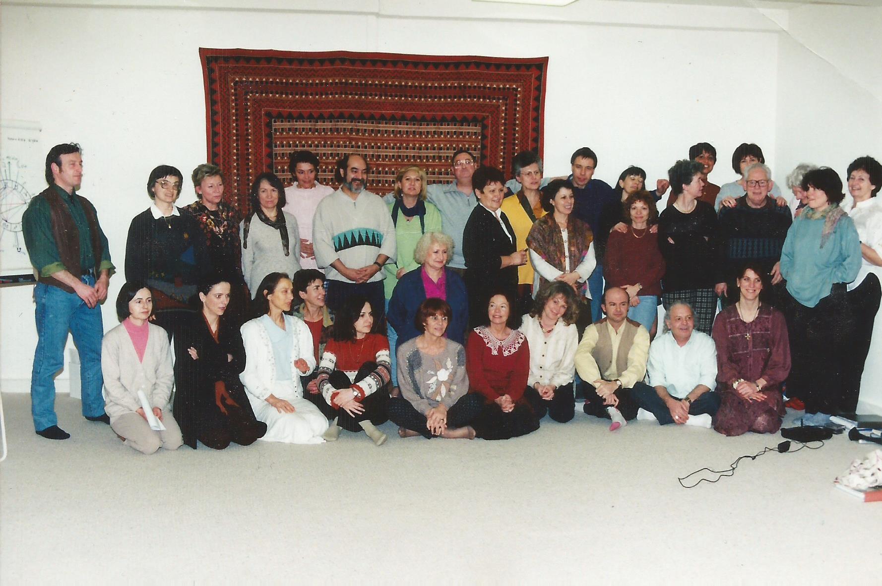 Photo de groupe d'un séminaire de formation à Lyon