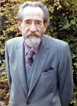 Dane Rudhyar, photographed by Samuel in Palo Alto in 1982